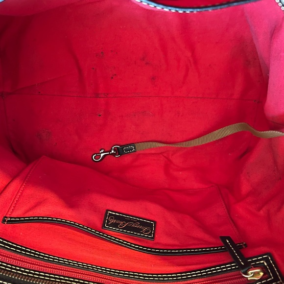 Dooney & Bourke Black Saffiano Leather Tote Bag - Picture 7 of 7